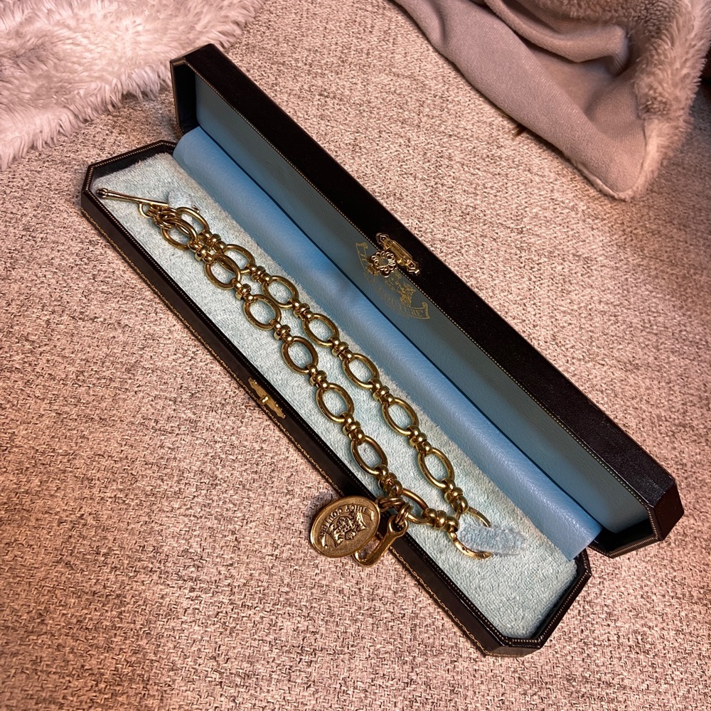 JUICY COUTURE - Gold Charm Bracelet